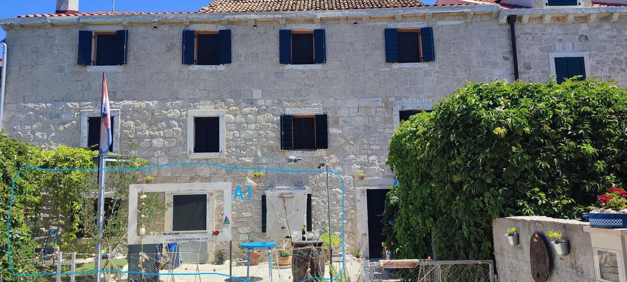 Apartmani Peljesac Sova 斯瑞瑟尔 外观 照片
